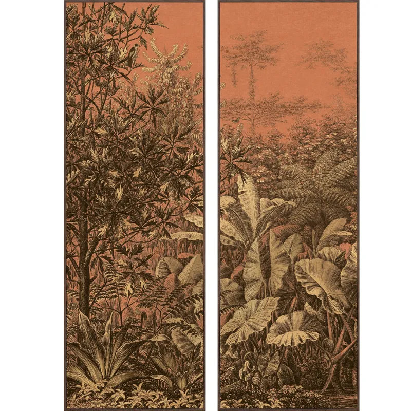 Golden Reverie I S/2 Framed Art
