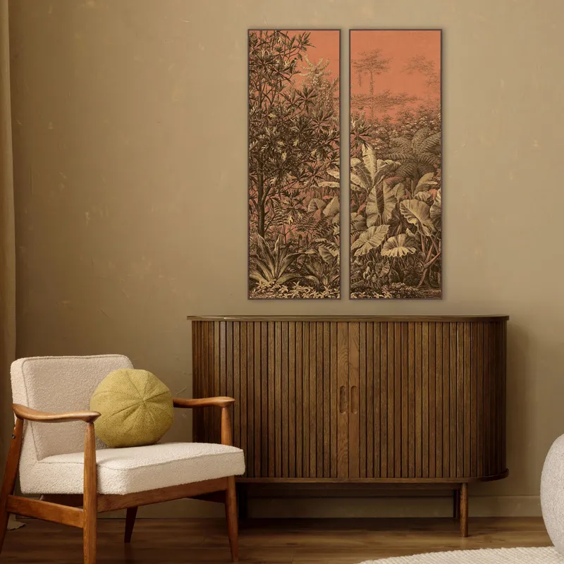 Golden Reverie I S/2 Framed Art