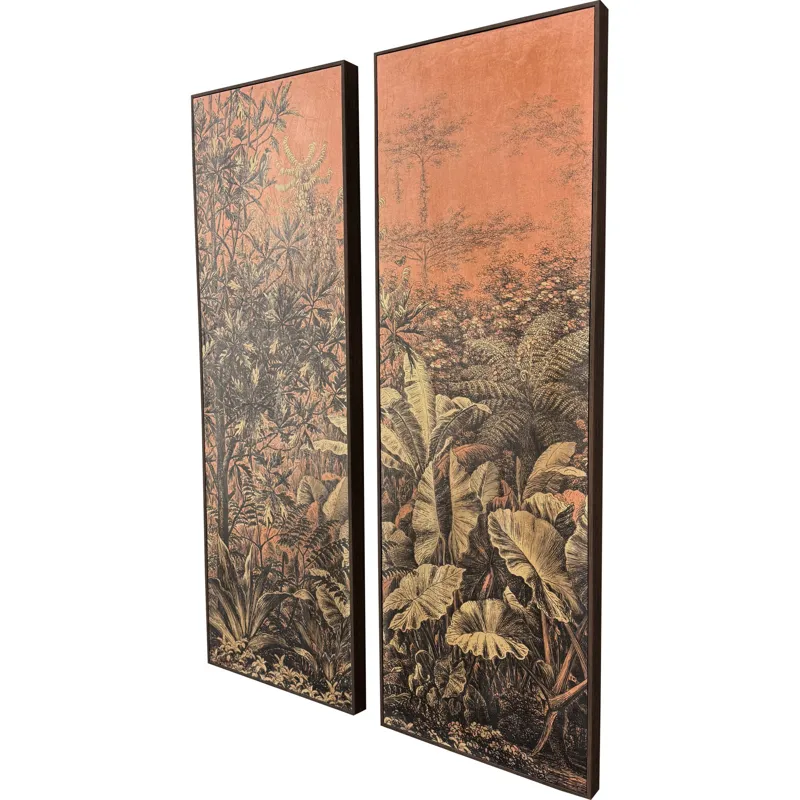 Golden Reverie I S/2 Framed Art