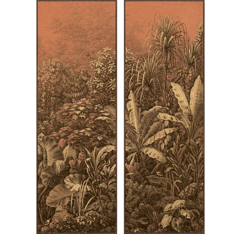 Golden Reverie II S/2 Framed Art