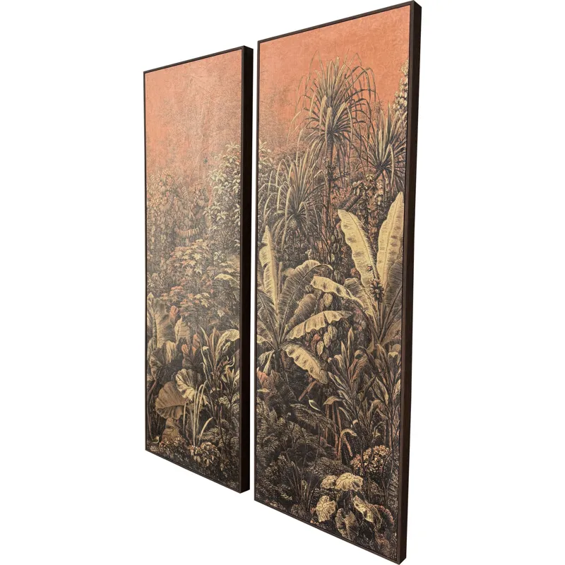 Golden Reverie II S/2 Framed Art