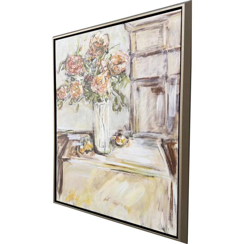 Quiet Morning Bouquet Canvas