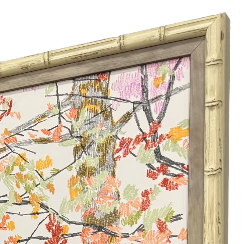 Autumnal Arbour S/3 Framed Art