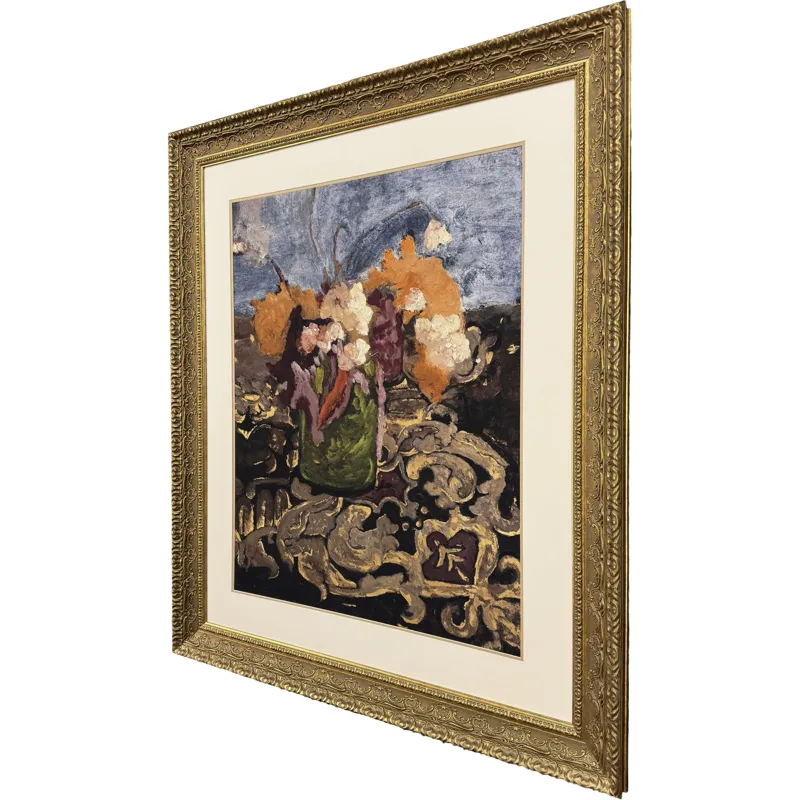 Still Life Green Vase Framed Art