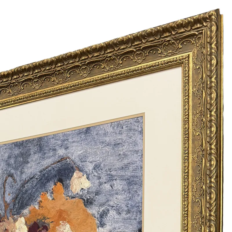 Still Life Green Vase Framed Art