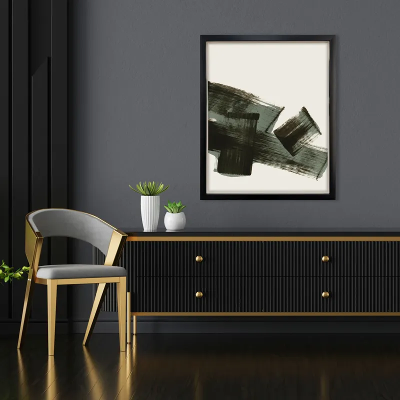Dynamic Design Framed Art