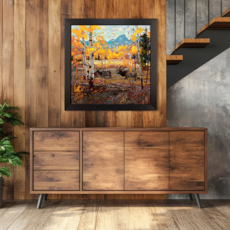 In the Shadows Framed Art