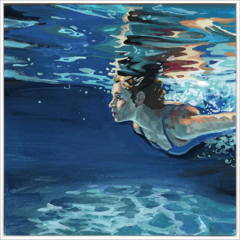 Holding Breath Canvas