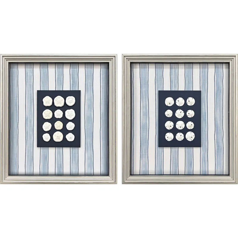 Ocean Treasury S/2 Framed Art