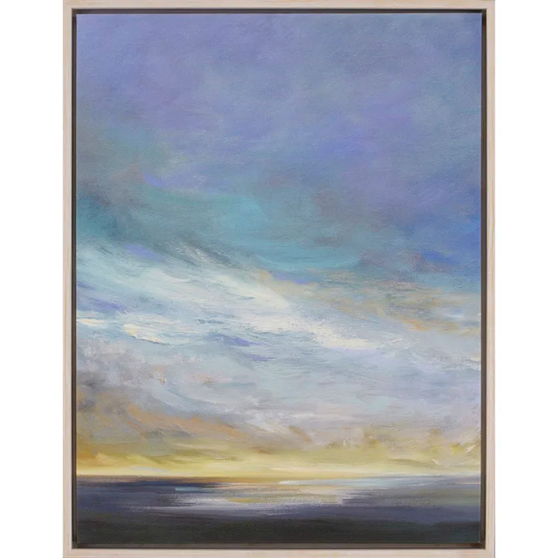Coastal Clouds II Canvas