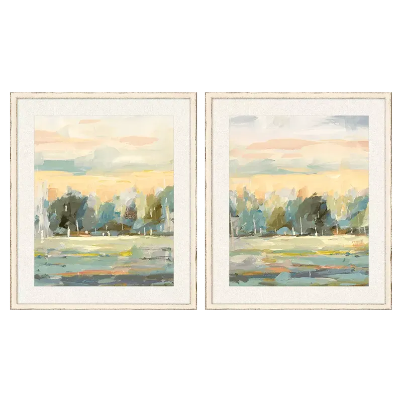 Forest Glow S/2 Framed Art