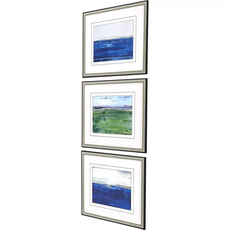 Horizons I S/3 Framed Art