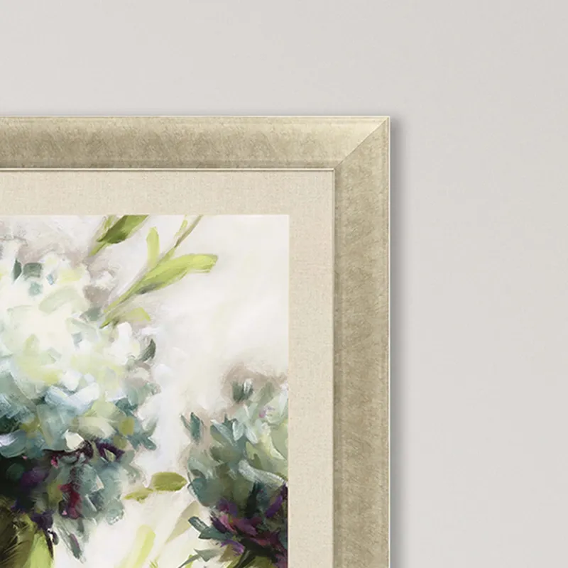 Hydrangea Field Framed Art