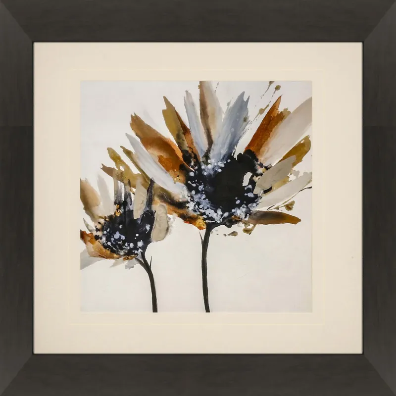 Sepia Bloom II Framed Art