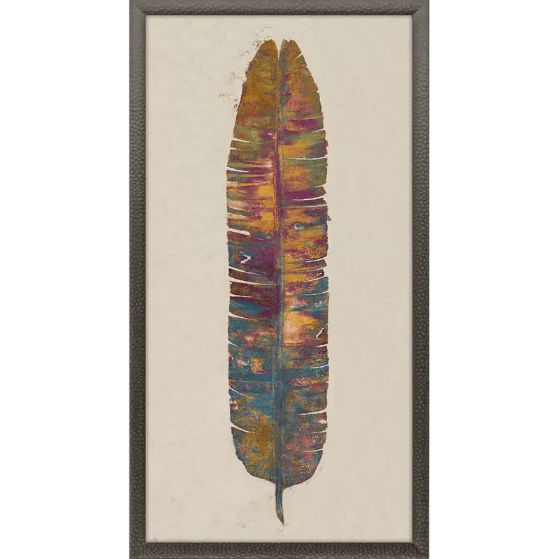 Tropical Banana Leaf II Framed Art