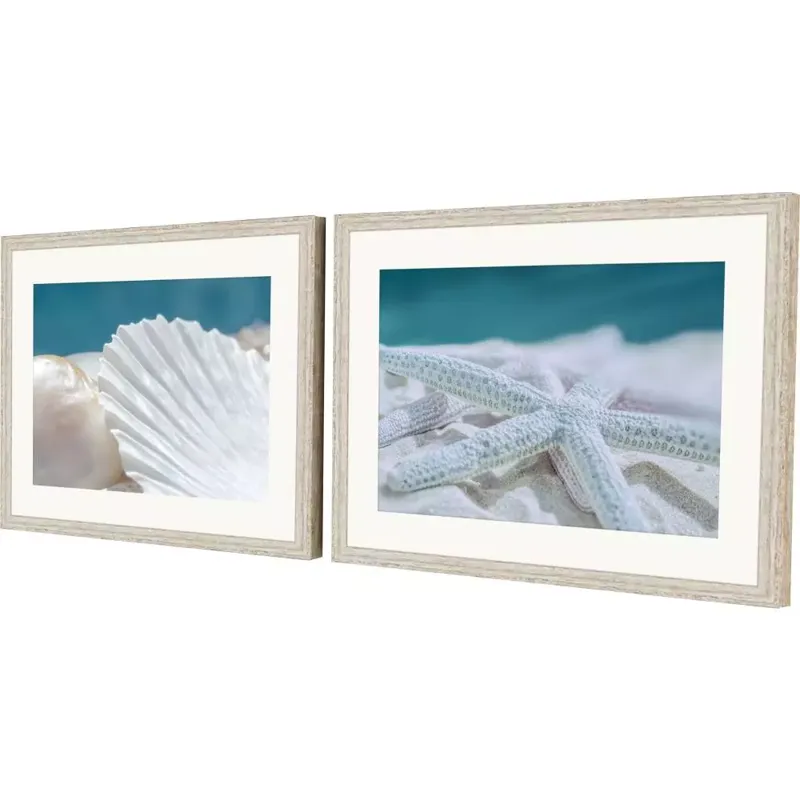 Blue Dune II S/2 Framed Art