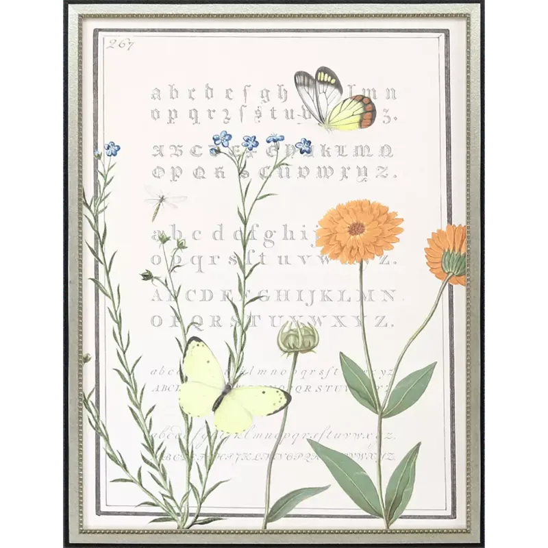 Ephemeral Flourish Framed Art