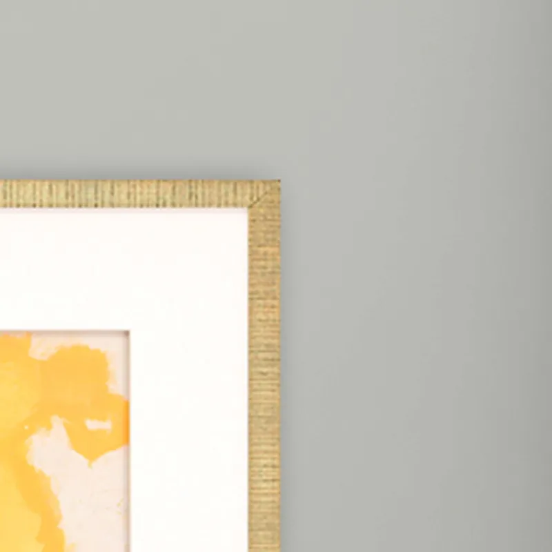 Gestural I S/4 Framed Art