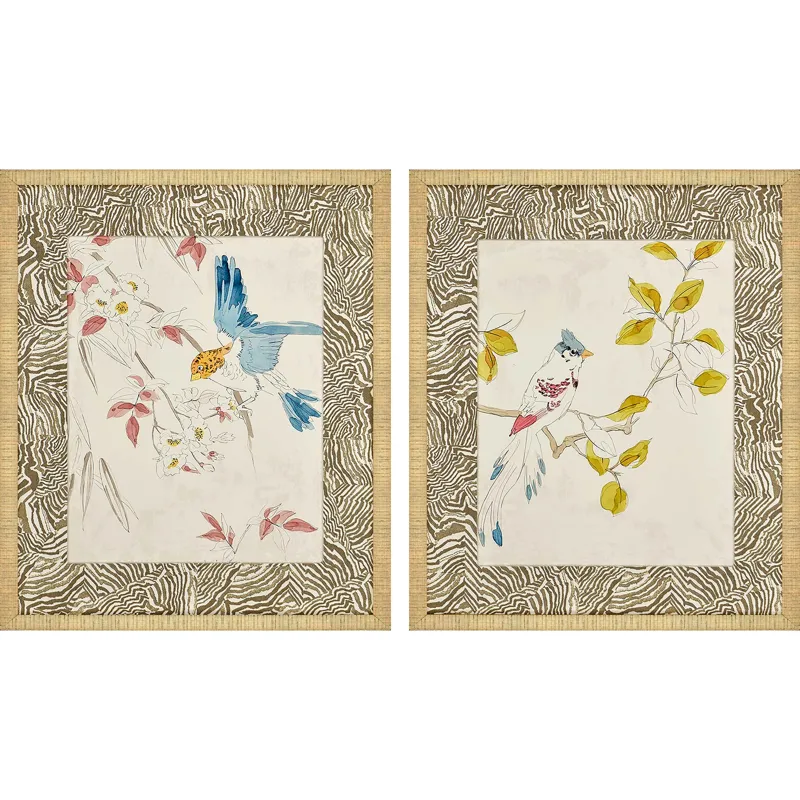 Rustic Paradise II S/2 Framed Art