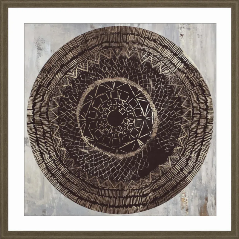 Zulu Gold II Framed Art