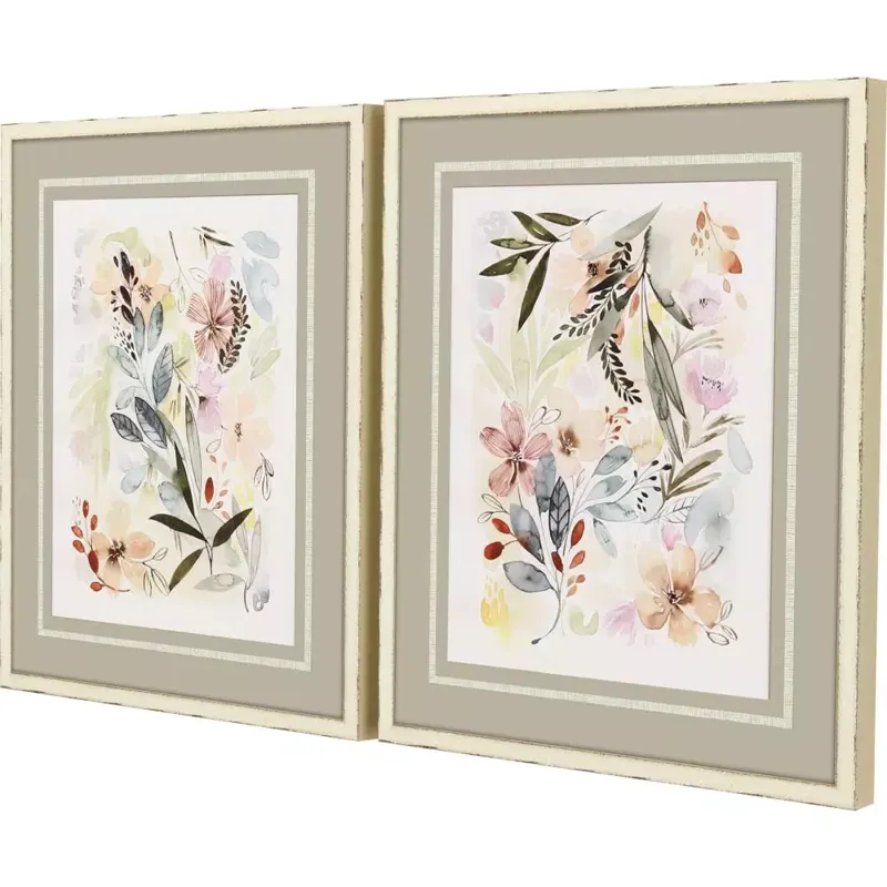Potpourri S/2 Framed Art