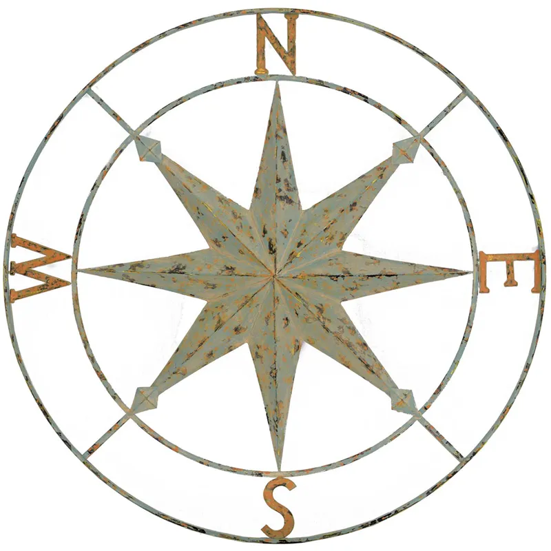 Compass Points Wall Sculpture