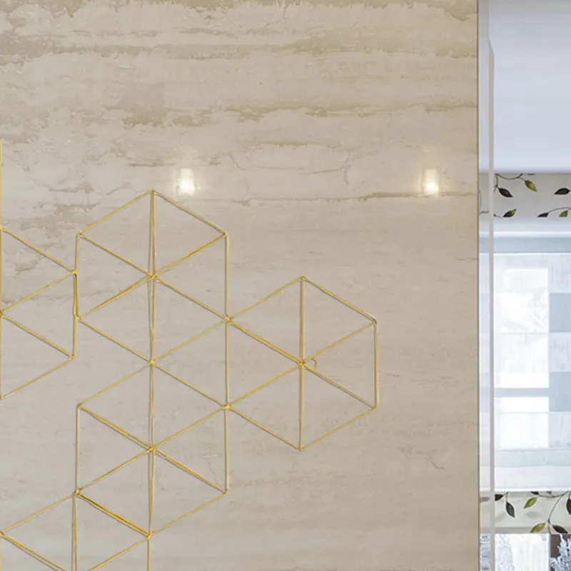 Golden Geos 2 Wall Sculpture