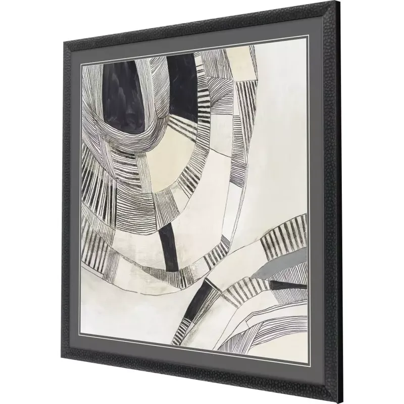 Shadowed Symmetry Framed Art