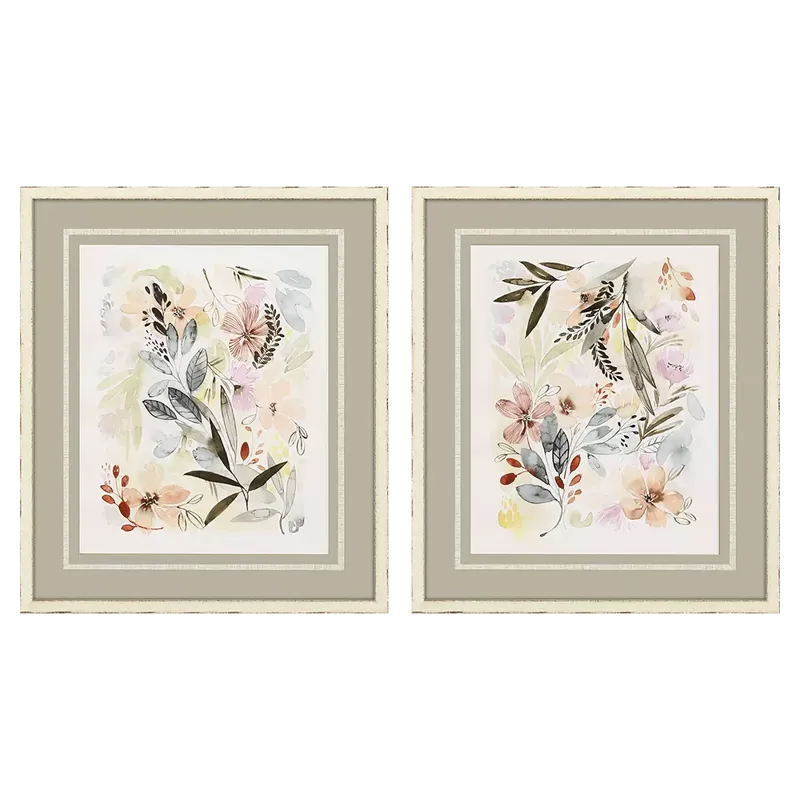 Potpourri S/2 Framed Art