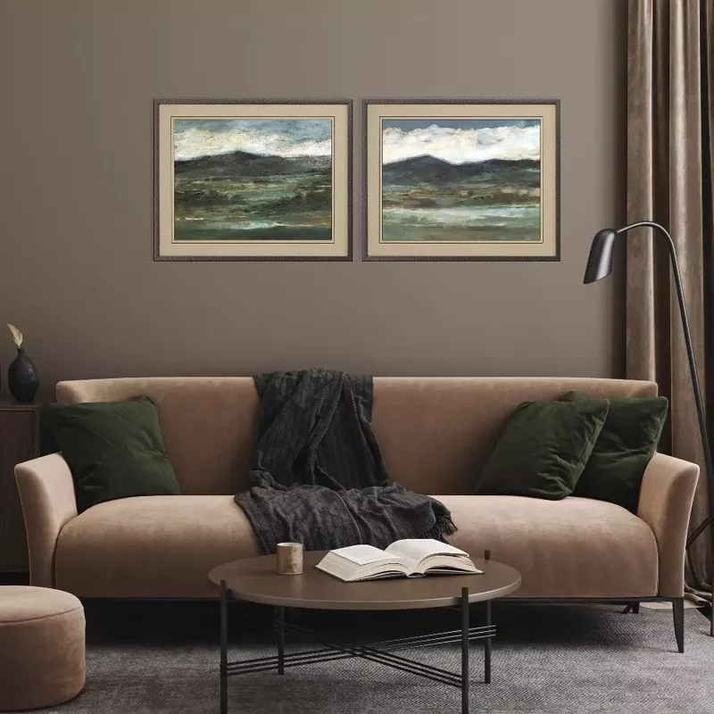 Midnight Ridge S/2 Framed Art