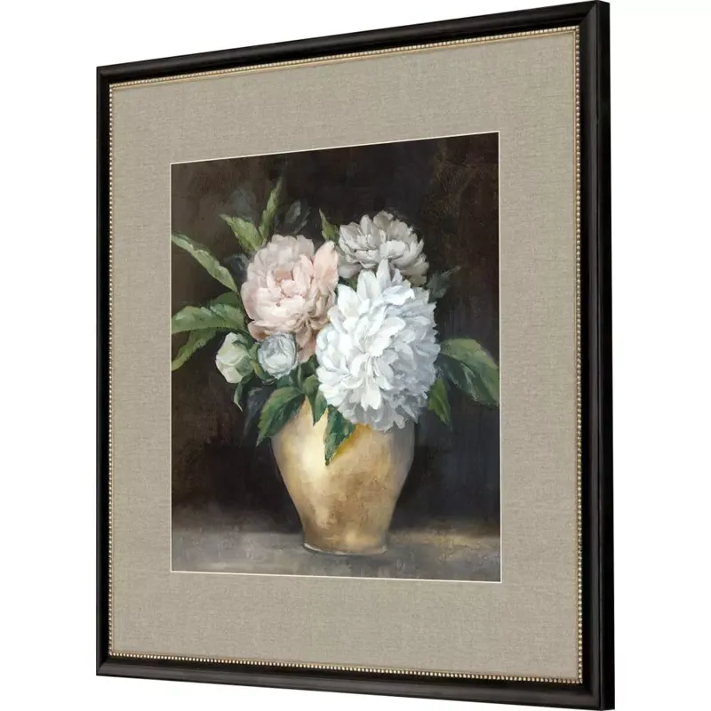 Still Life Peonies I Framed Art