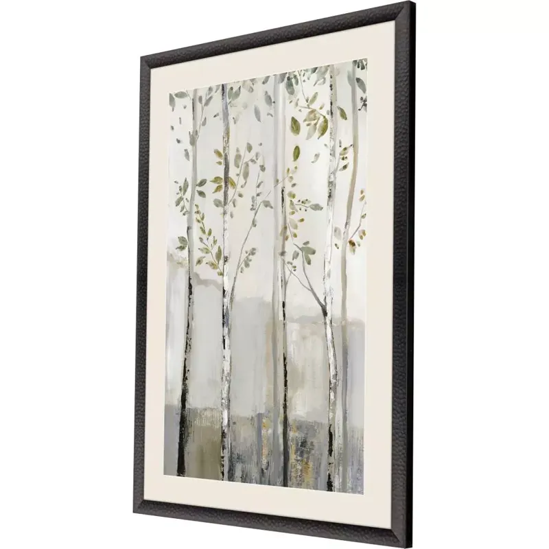 Blue Birch Serenade I Framed Art