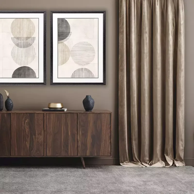 Stitched Spheres II Framed Art
