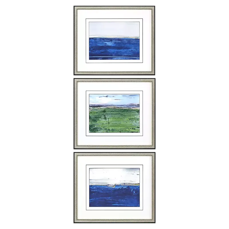 Horizons I S/3 Framed Art