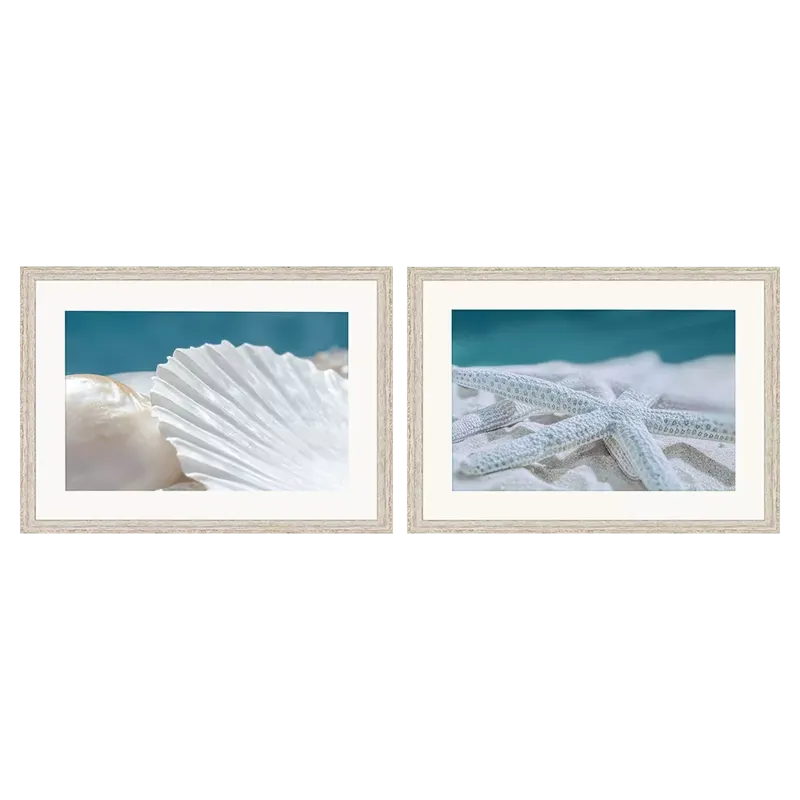 Blue Dune II S/2 Framed Art