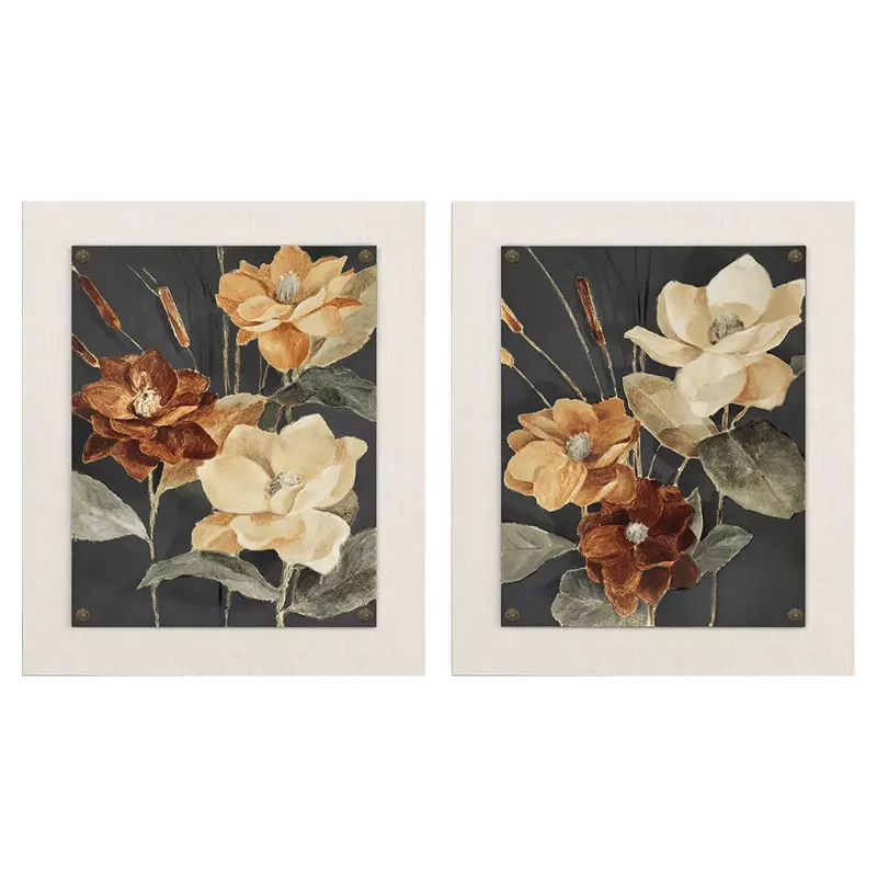 Suddenly Autumn S/2 Wall Sculpture