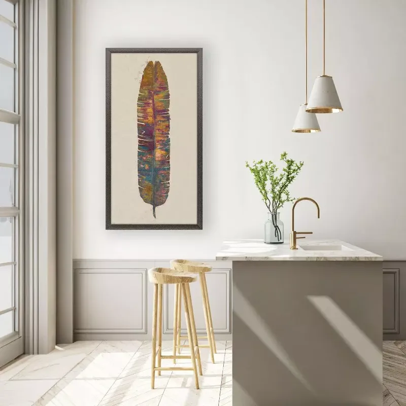Tropical Banana Leaf II Framed Art