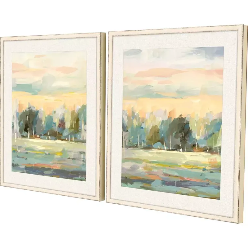 Forest Glow S/2 Framed Art