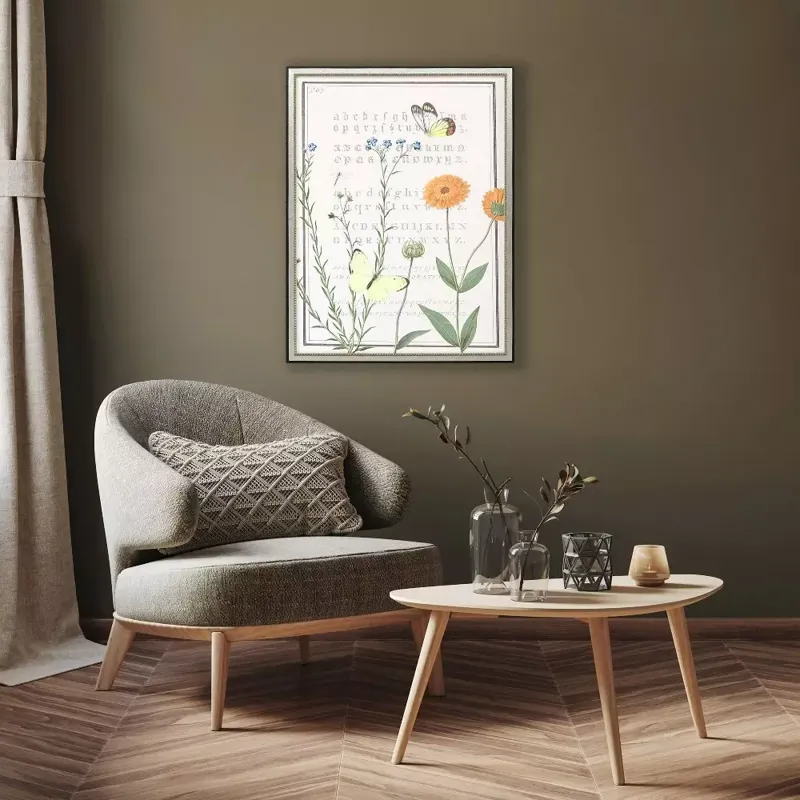 Ephemeral Flourish Framed Art