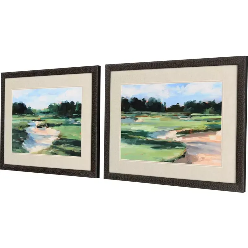 Golf Course Study I S/2 Framed Art