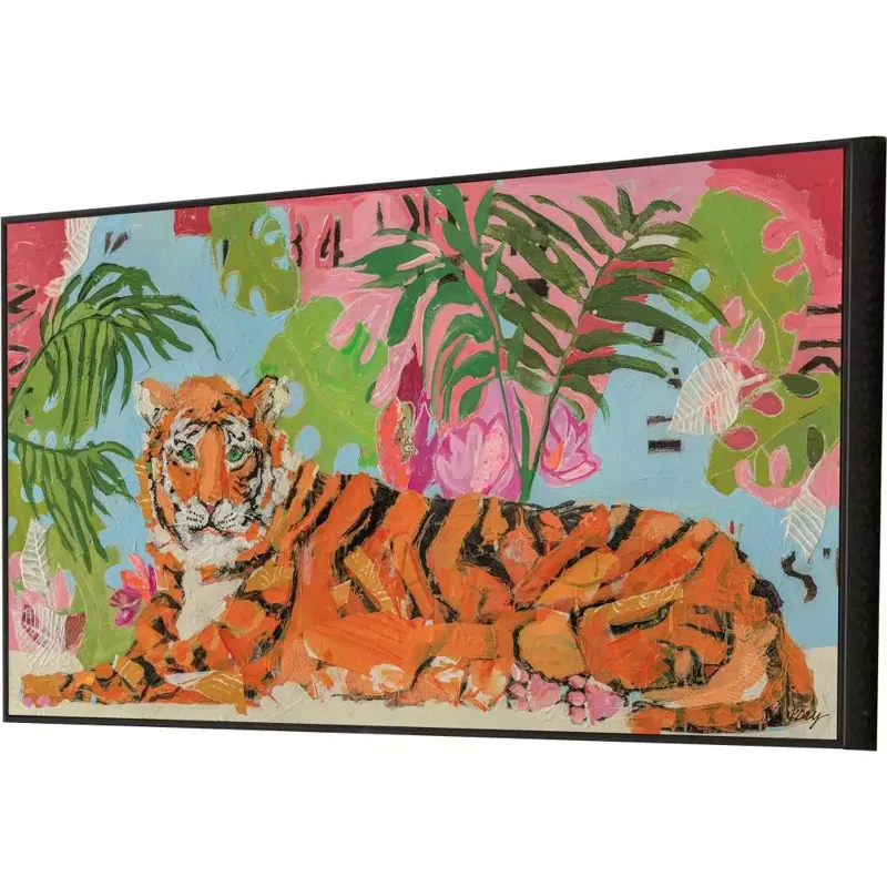 Tiger at Rest Framed Art