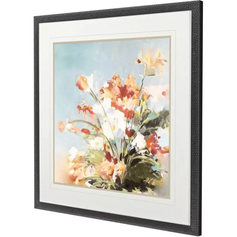 Sun Kissed Flowers I Framed Art