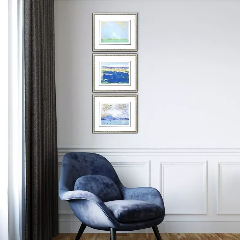 Horizons II S/3 Framed Art