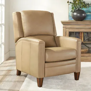Connor Power High Leg Recliner w/ Power Headrest - Luxe Latte