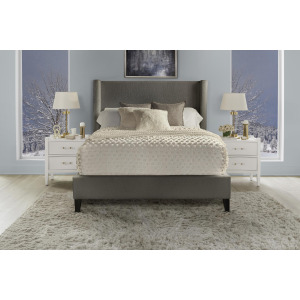 Angel - Himalaya Charcoal King Headboard