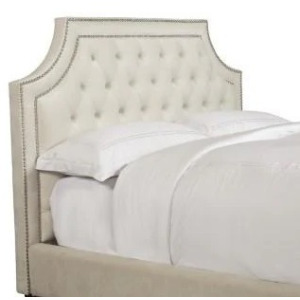 Jasmine - Champagne King Headboard