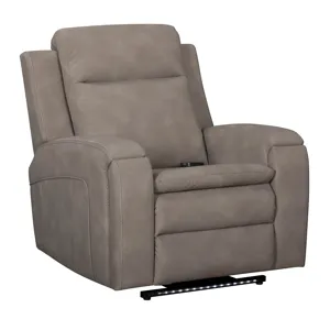 Armstrong - Buffy Taupe Power Recliner w/Heat, Massage, & Rocker
