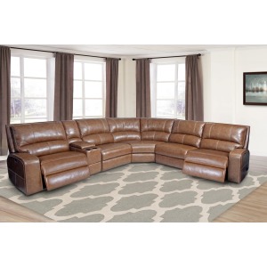 Swift Bourbon Modular RAF Leather Power Recliner