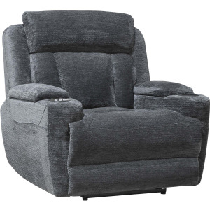 Dalton - Lucky Charcoal Power Recliner