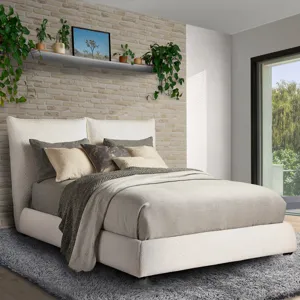 Cumulus Cozy Snow Queen Headboard